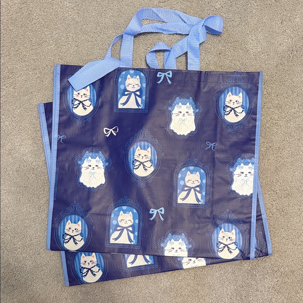 TJMaxx HomeGoods Marshall’s Reusable Shopping Tote Bag Cat Theme